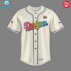 Los Angeles Dodgers LGBTQ Pride Night 2025 Special Baseball Jersey