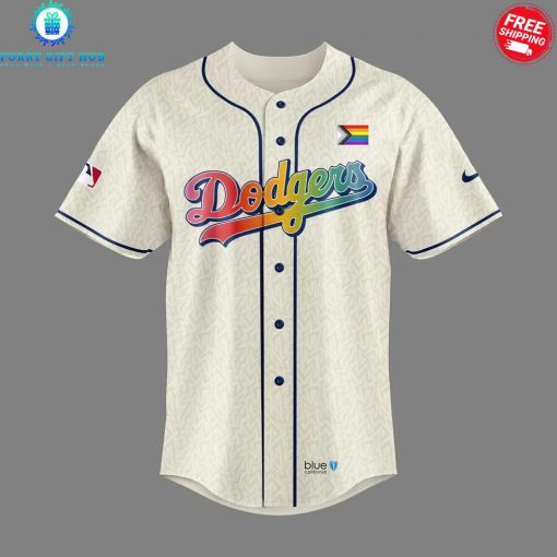 Los Angeles Dodgers LGBTQ Pride Night 2025 Special Baseball Jersey