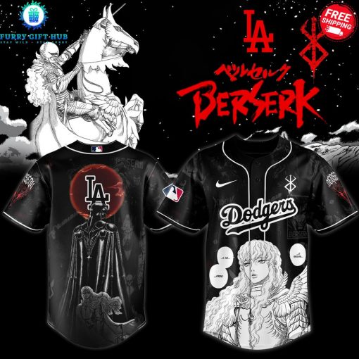 Los Angeles Dodgers x Berserk Griffith 2025 Special Baseball Jersey