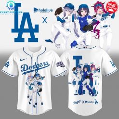 Los Angeles Dodgers x Hololive Night Special Baseball Jersey