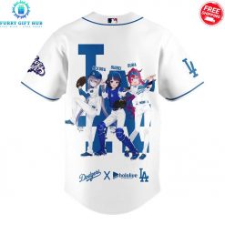 Los Angeles Dodgers x Hololive Night Special Baseball Jersey 3