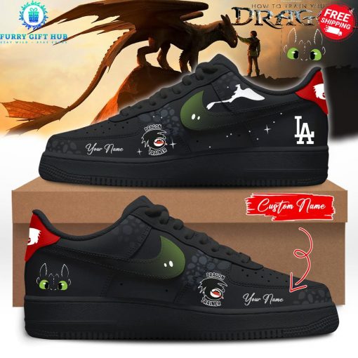 Los Angeles Dodgers x How To Train Your Dragon 2025 Custom Name Special Air Force 1