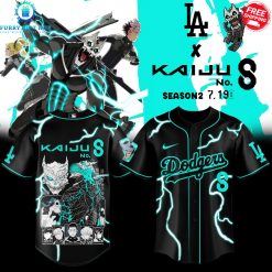 Los Angeles Dodgers x Kaiju No. 8 Season 2 Special Baseball Jersey
