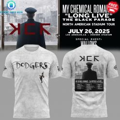 Los Angeles Dodgers x My Chemical Romance 2025 Special Shirt Collection