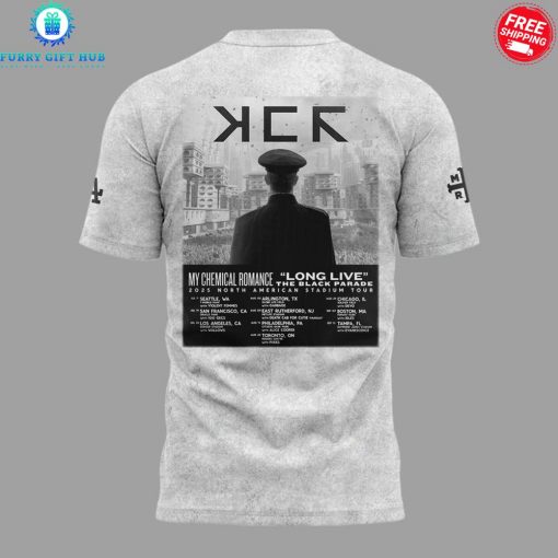 Los Angeles Dodgers x My Chemical Romance 2025 Special Shirt Collection