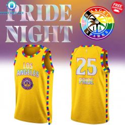Los Angeles Sparks Pride Night 2025 Special Basketball Jersey