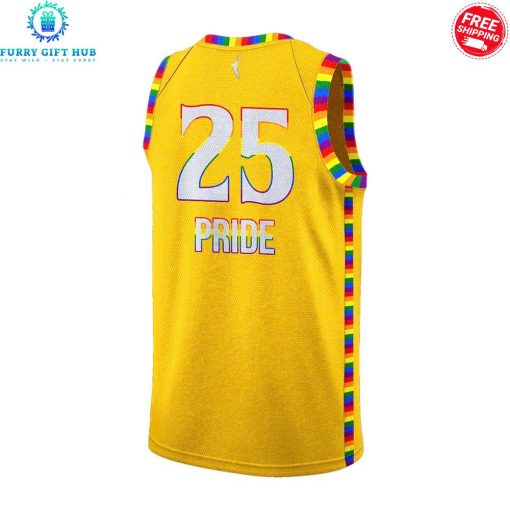 Los Angeles Sparks Pride Night 2025 Special Basketball Jersey