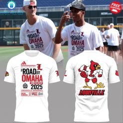 Louisville Cardinals The Road To Omaha 2025 Special Shirt Collection