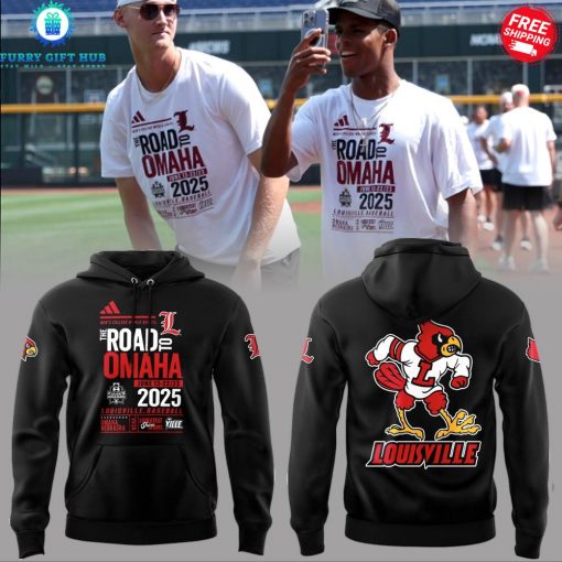 Louisville Cardinals The Road To Omaha 2025 Special Shirt Collection