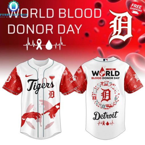 MLB All Team x World Blood Donor Day 2025 Special Baseball Jersey