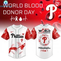 MLB All Team x World Blood Donor Day 2025 Special Baseball Jersey 3