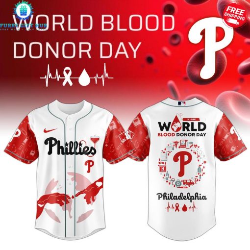 MLB All Team x World Blood Donor Day 2025 Special Baseball Jersey