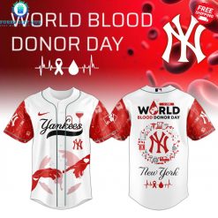 MLB All Team x World Blood Donor Day 2025 Special Baseball Jersey 4