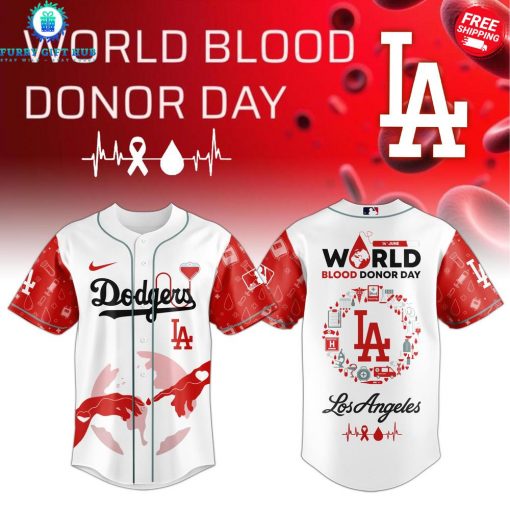 MLB All Team x World Blood Donor Day 2025 Special Baseball Jersey