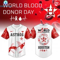 MLB All Team x World Blood Donor Day 2025 Special Baseball Jersey 6