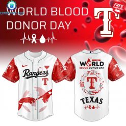 MLB All Team x World Blood Donor Day 2025 Special Baseball Jersey 8