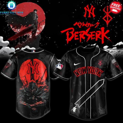 MLB x Berserk 2025 Black Version Special Baseball Jersey