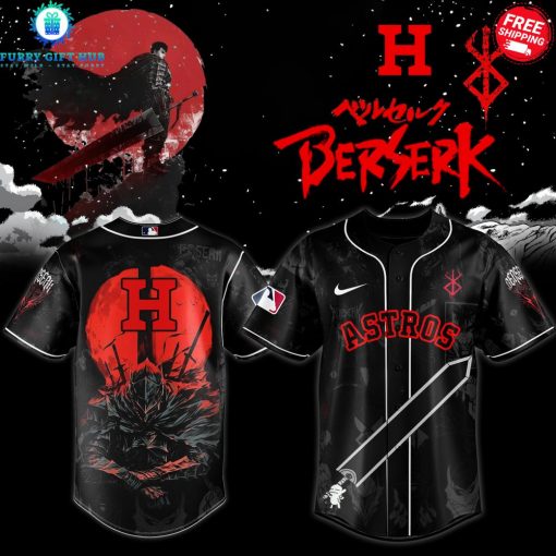 MLB x Berserk 2025 Black Version Special Baseball Jersey