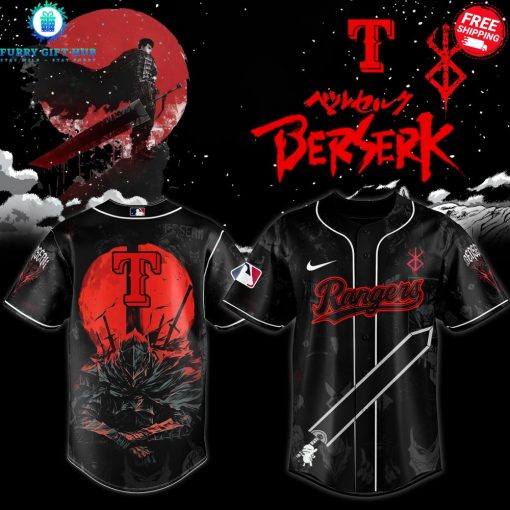 MLB x Berserk 2025 Black Version Special Baseball Jersey