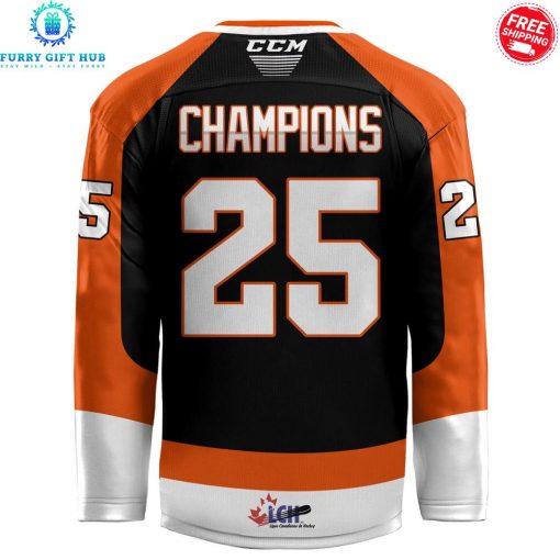 Medicine Hat Tigers Memorial Cup Champions 2025 Special Hockey Jersey