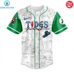 MiLB Norfolk Tides x One Piece 2025 Special Baseball Jersey