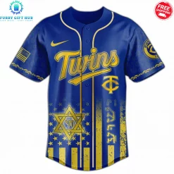 Minnesota Twins Jewish Heritage Night Limited Baseball Jersey