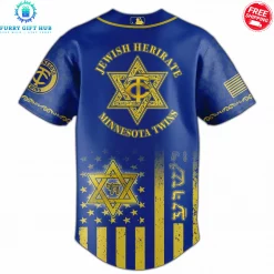 Minnesota Twins Jewish Heritage Night Limited Baseball Jersey 3