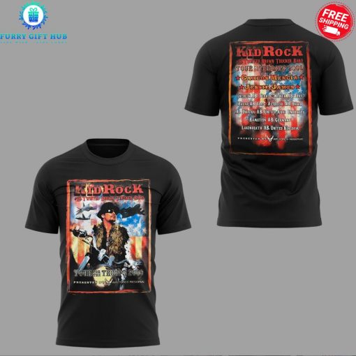 Morgan Wallen Live in Houston Kid Rock 2025 Special Shirt Collection