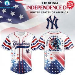 New York Yankees x Independence Day Heritage 2025 Special Baseball Jersey