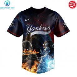 New York Yankees x Mortal Kombat 2025 Special Baseball Jersey