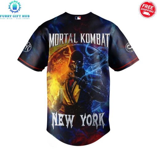 New York Yankees x Mortal Kombat 2025 Special Baseball Jersey