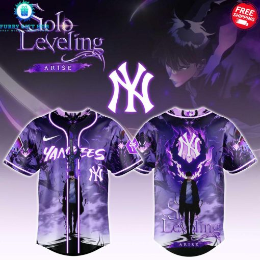 New York Yankees x Solo Leveling Arise Special Baseball Jersey