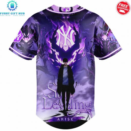 New York Yankees x Solo Leveling Arise Special Baseball Jersey