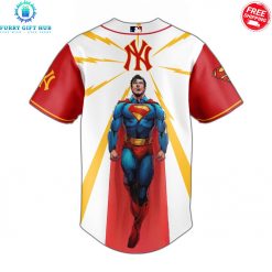 New York Yankees x Superman 2025 Man Of Steel Special Baseball Jersey 3