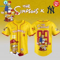 New York Yankees x The Simpsons 2025 Special Baseball Jersey