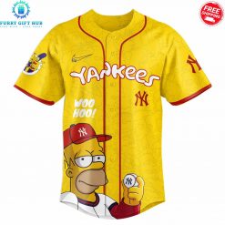 New York Yankees x The Simpsons 2025 Special Baseball Jersey