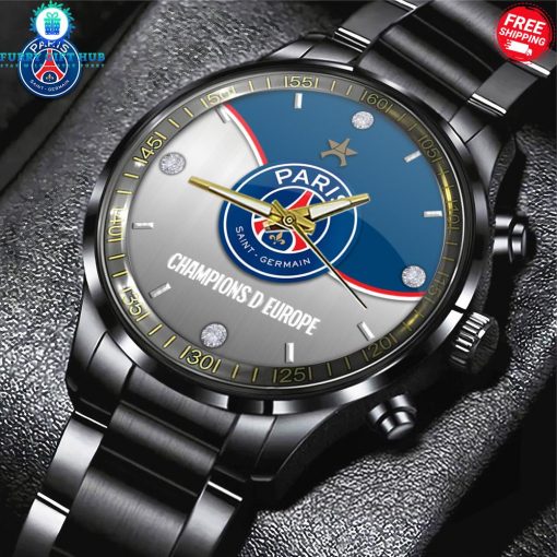 PSG Champions D’Europe 2025 Special Stainless Steel Watch