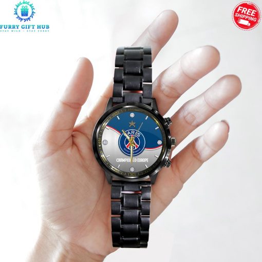 PSG Champions D’Europe 2025 Special Stainless Steel Watch