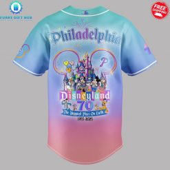 Philadelphia Phillies x Disneylands 70th Celebrating Special Baseball Jersey 3