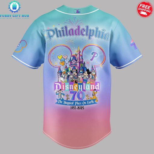 Philadelphia Phillies x Disneyland’s 70th Celebrating Special Baseball Jersey