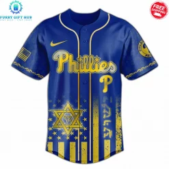 Philadelphia Phillies x Jewish Heritage Night Limited Baseball Jersey