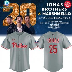 Philadelphia Phillies x Jonas 20 Citizens Bank Park Special Baseball Jersey