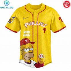Philadelphia Phillies x The Simpsons 2025 Special Baseball Jersey