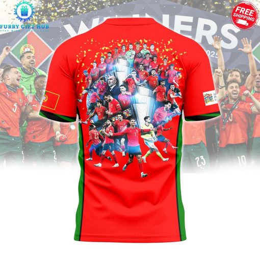 Portugal Winners UEFA Nations League 2024-2025 Champions Special T-Shirt