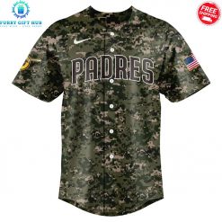 San Diego Padres Camo Personalized 2025 Special Baseball Jersey