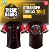 Los Angeles Angels Pride Night 2025 Special Red Baseball Jersey