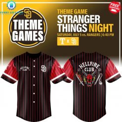 San Diego Padres Hellfire Club Special Baseball Jersey