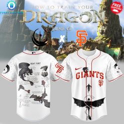San Francisco Giants How to Train Your Dragon 2025 Special Baseball Jersey