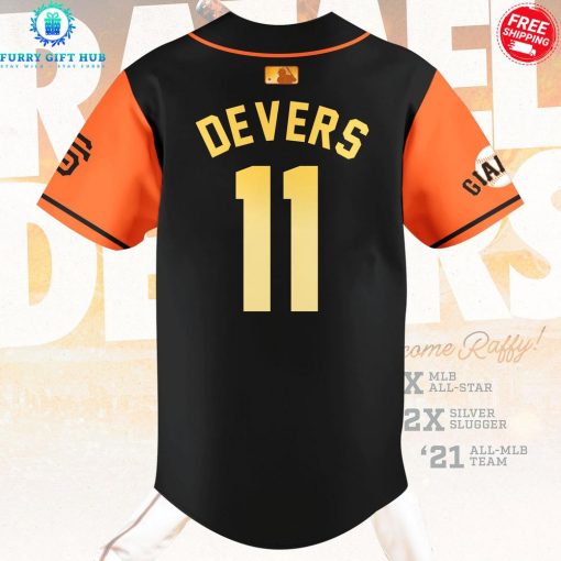 San Francisco Giants Rafael Devers 11 Special Baseball Jersey