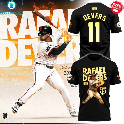 San Francisco Giants Rafael Devers 11 Special T-Shirt